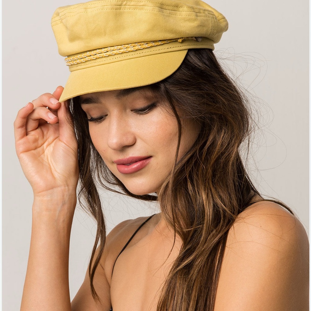 Brixton Fiddler Yellow Fisherman Hat